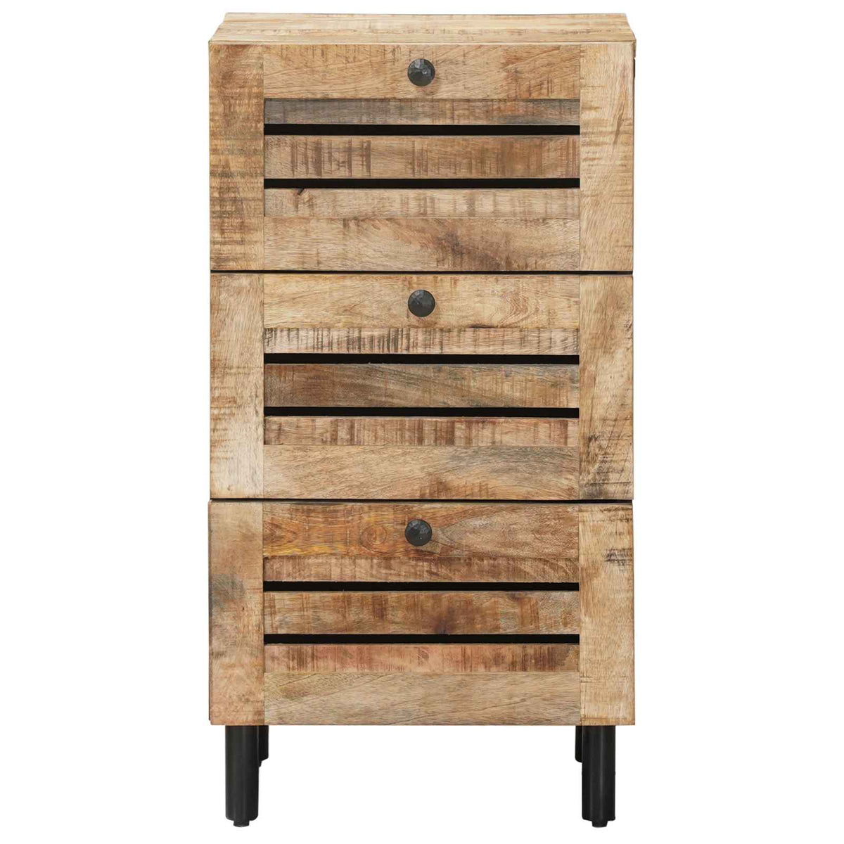 Opbevaringsskabe Naturfarvet 40 x 33 x 75 cm Massivt mangotræ