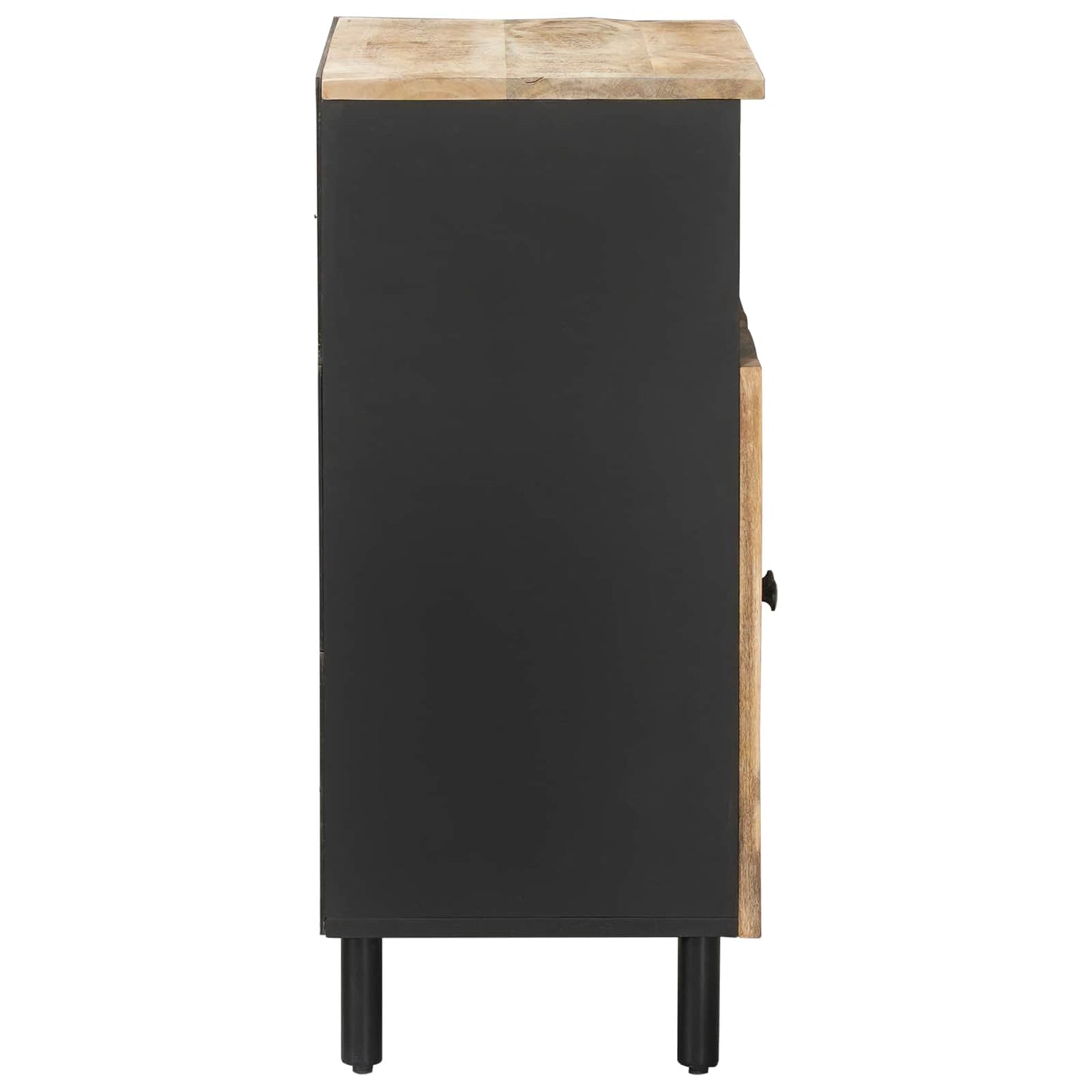 Opbevaringsskabe Naturfarvet 60 x 33 x 75 cm Massivt mangotræ