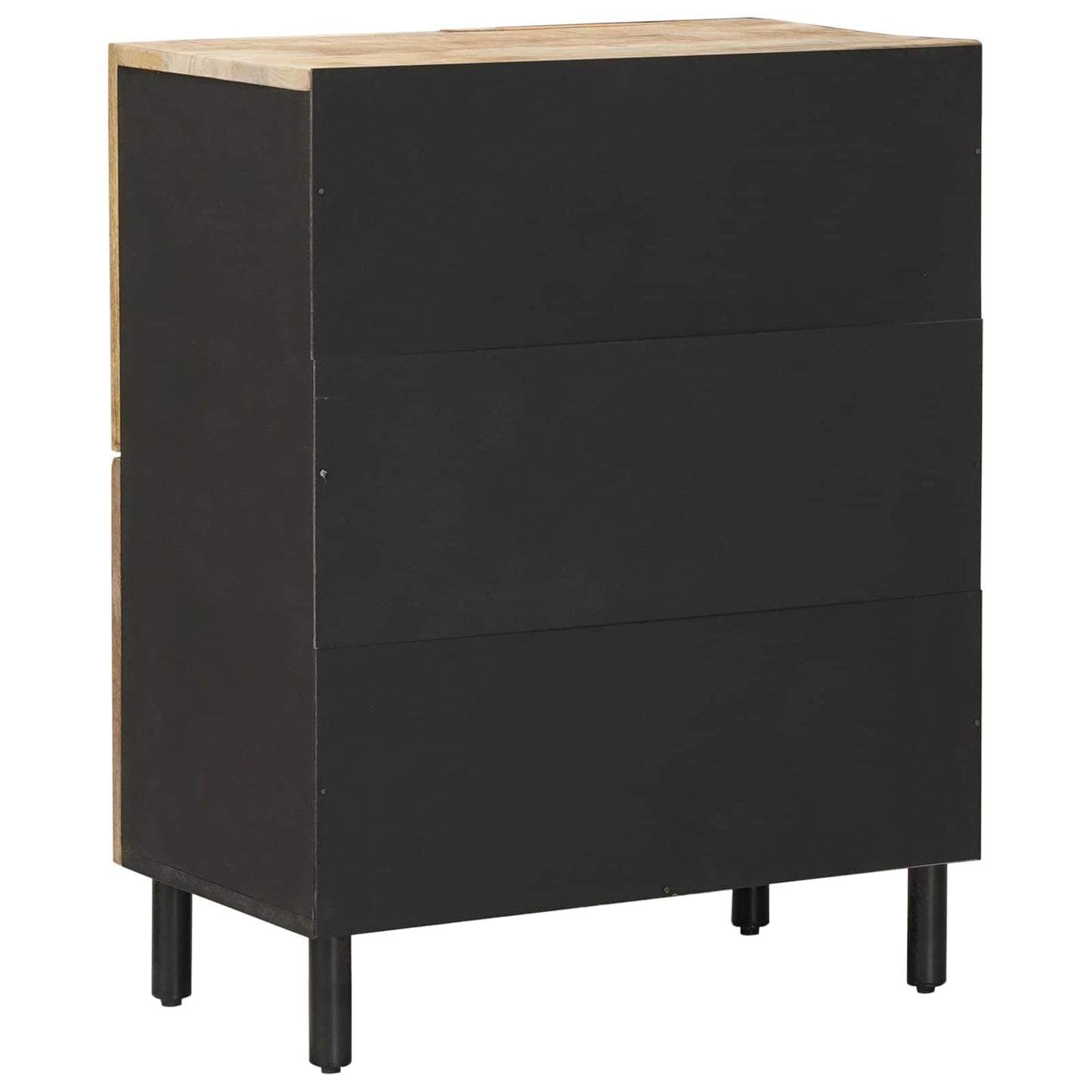 Opbevaringsskabe Naturfarvet 60 x 33 x 75 cm Massivt mangotræ