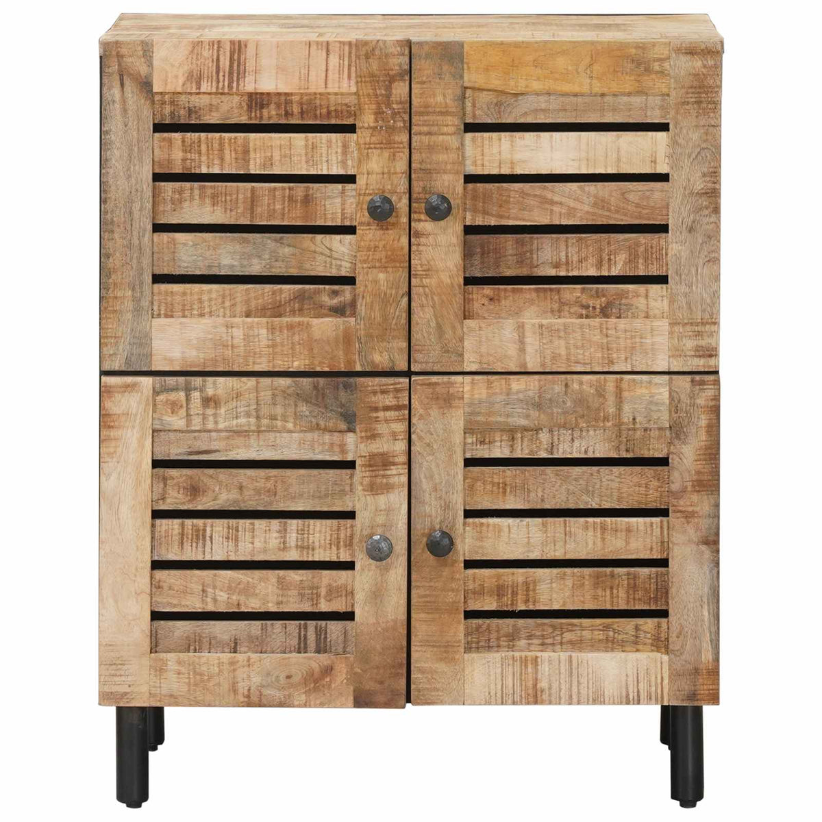 Opbevaringsskabe Naturfarvet 60 x 33 x 75 cm Massivt mangotræ