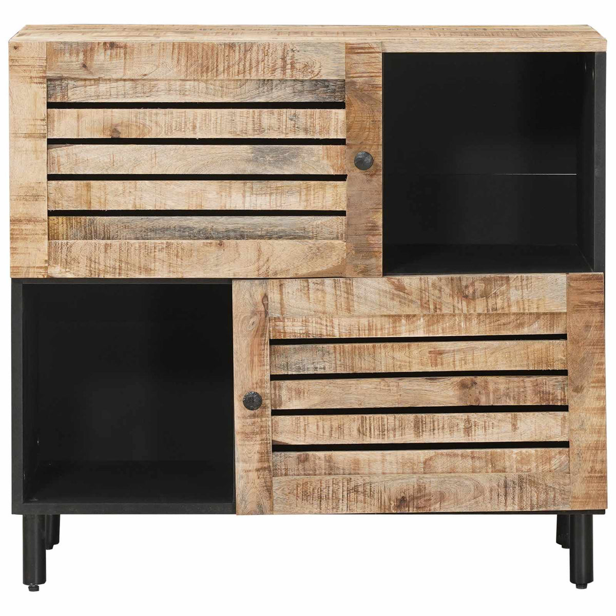 Opbevaringsskabe Brun 80 x 33,5 x 75 cm Massivt mangotræ