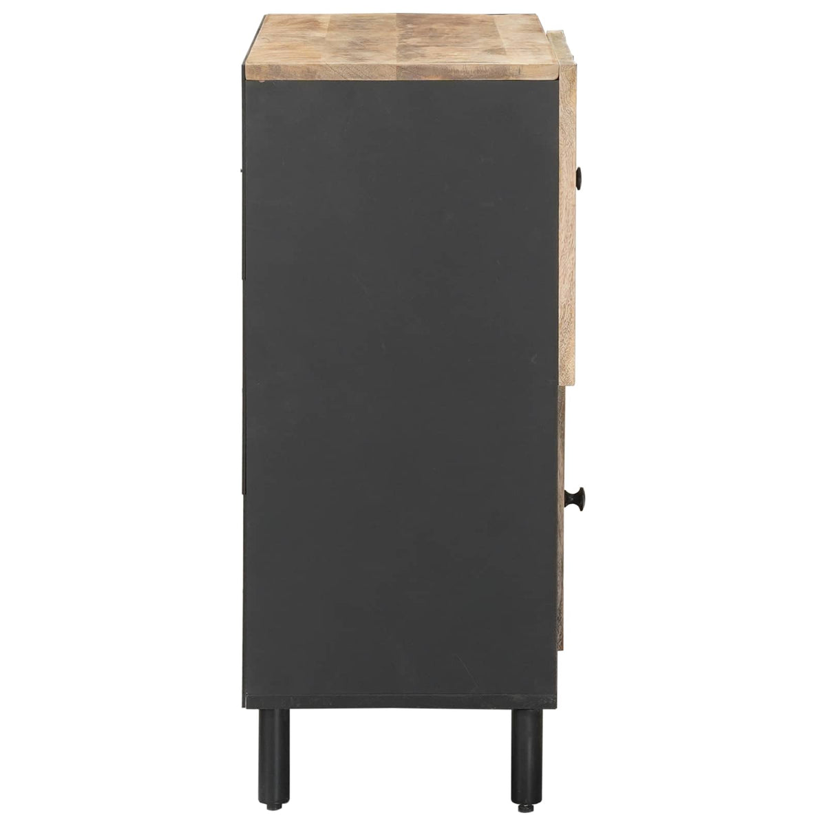 Opbevaringsskabe Brun 80 x 33,5 x 75 cm Massivt mangotræ