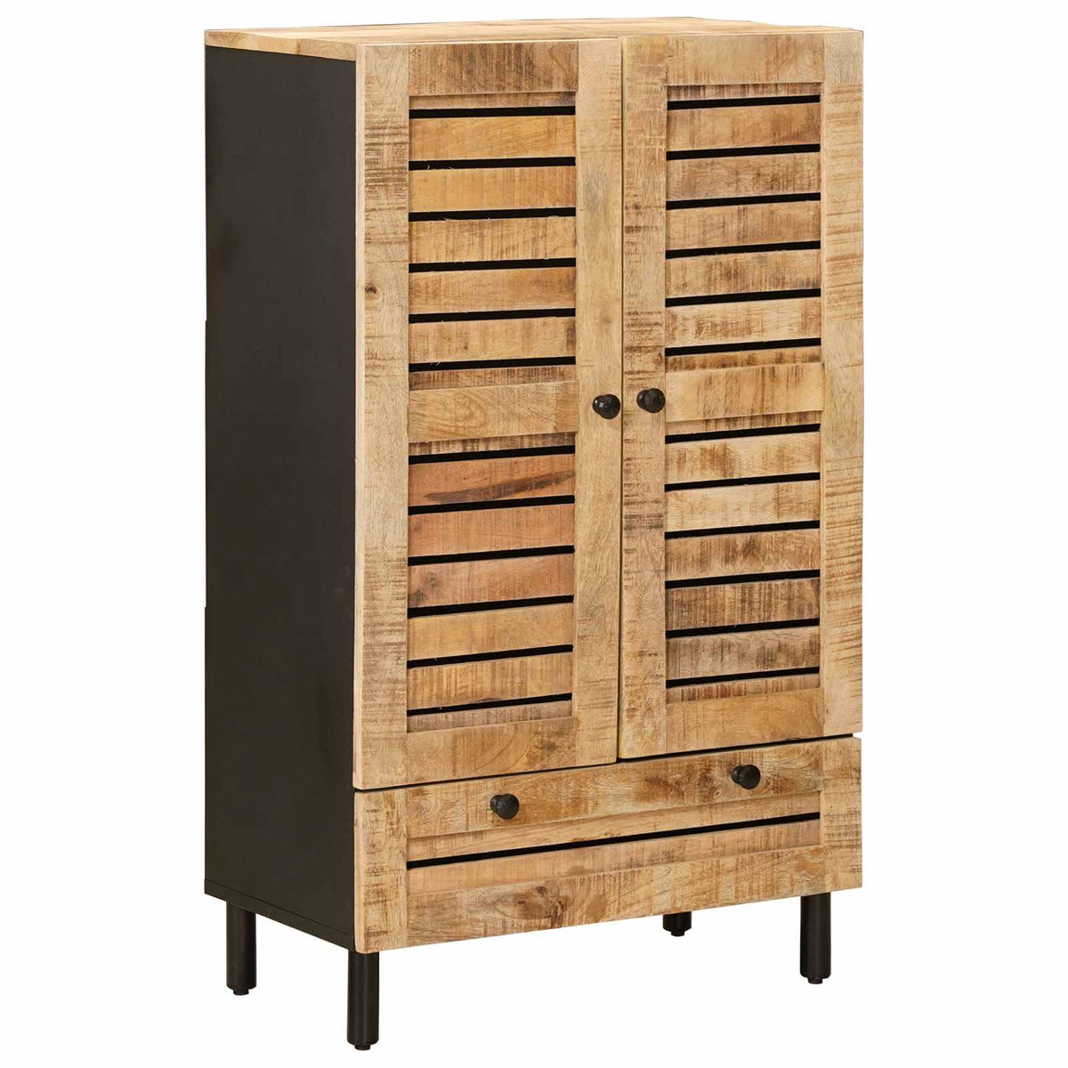Opbevaringsskabe Naturfarvet 60 x 33 x 100 cm Massivt mangotræ