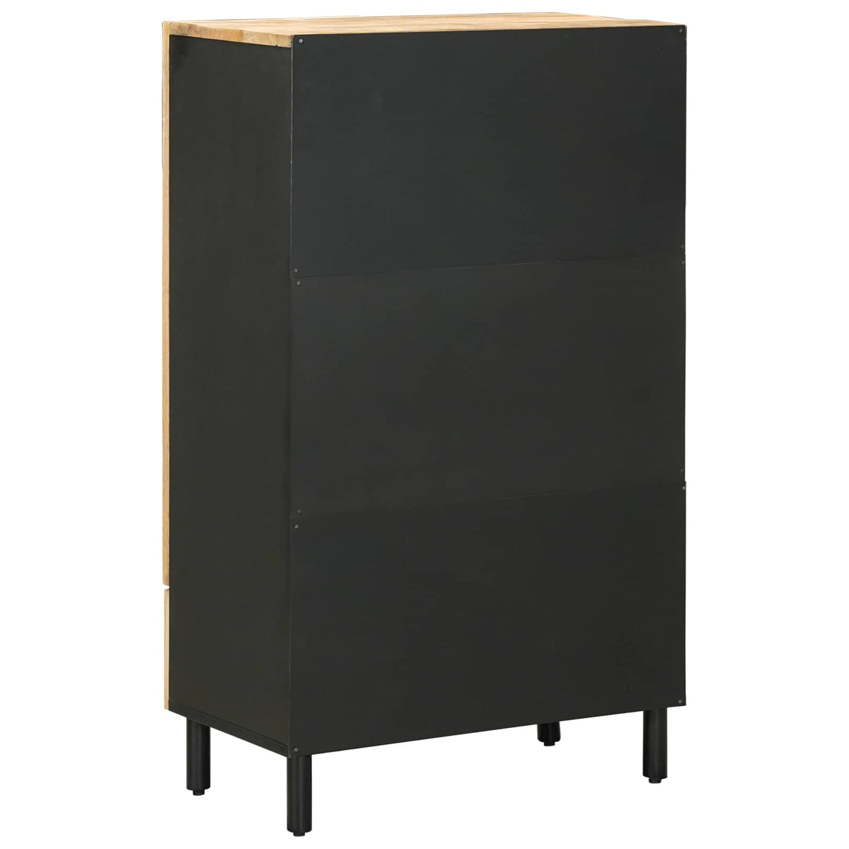 Opbevaringsskabe Naturfarvet 60 x 33 x 100 cm Massivt mangotræ