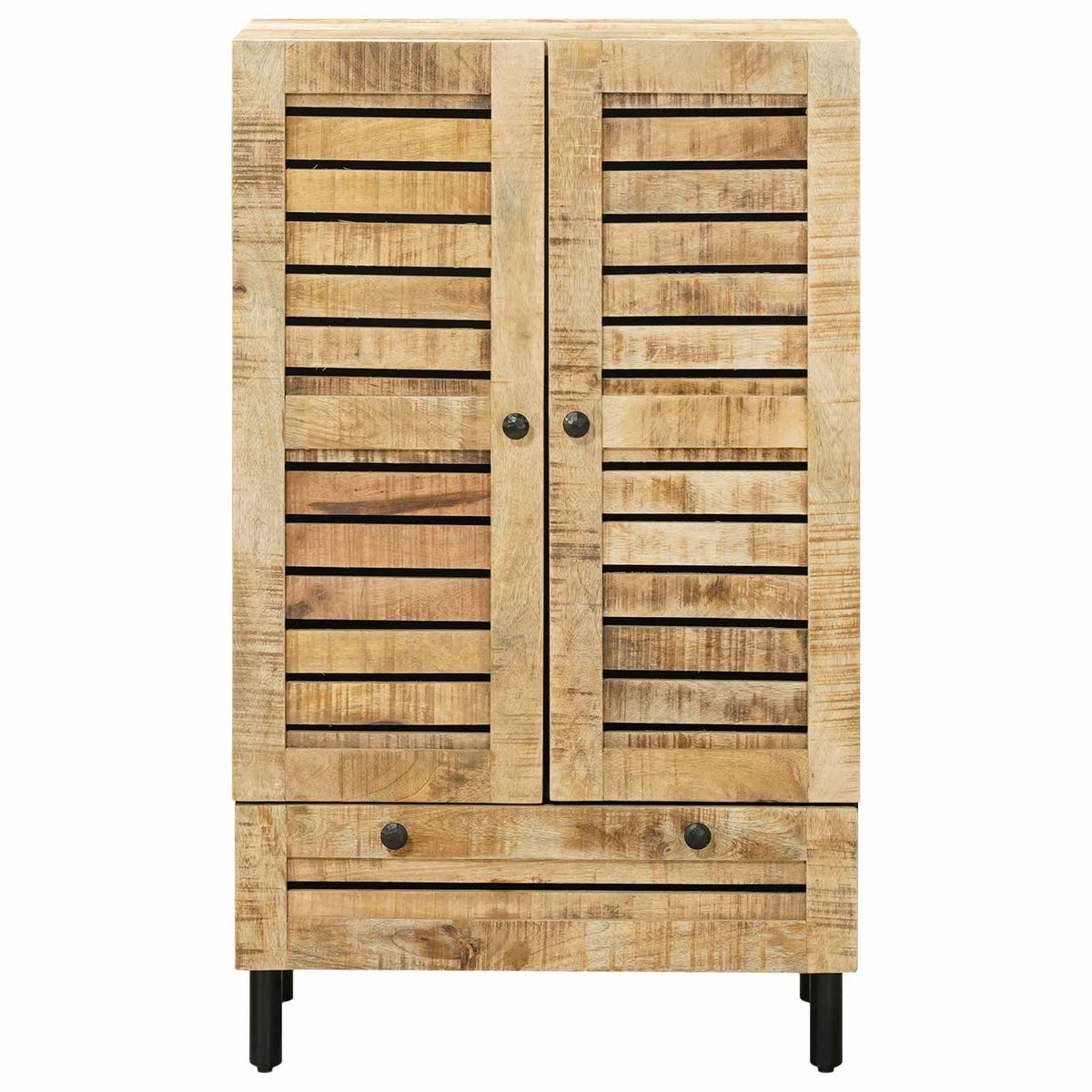 Opbevaringsskabe Naturfarvet 60 x 33 x 100 cm Massivt mangotræ
