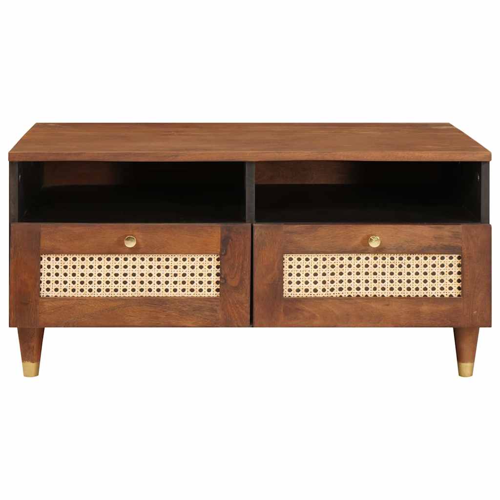 Sofabord 80 x 54 x 40 cm Massivt mangotræ