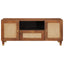 TV-skab Brun 105 x 33,5 x 46 cm Massivt mangotræ