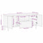 TV-skab Brun 105 x 33,5 x 46 cm Massivt mangotræ