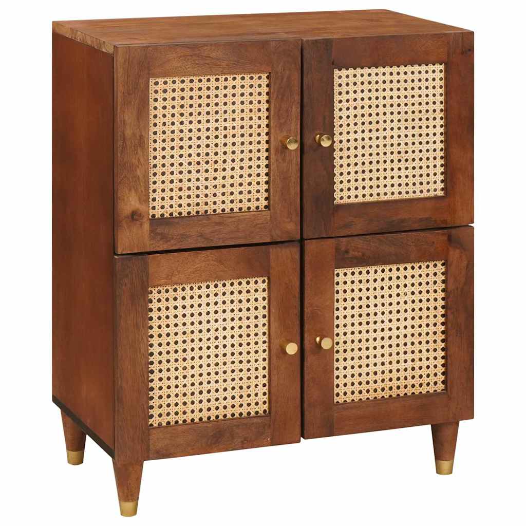 Sideboard Brun 60 x 33,5 x 75 cm Massivt mangotræ