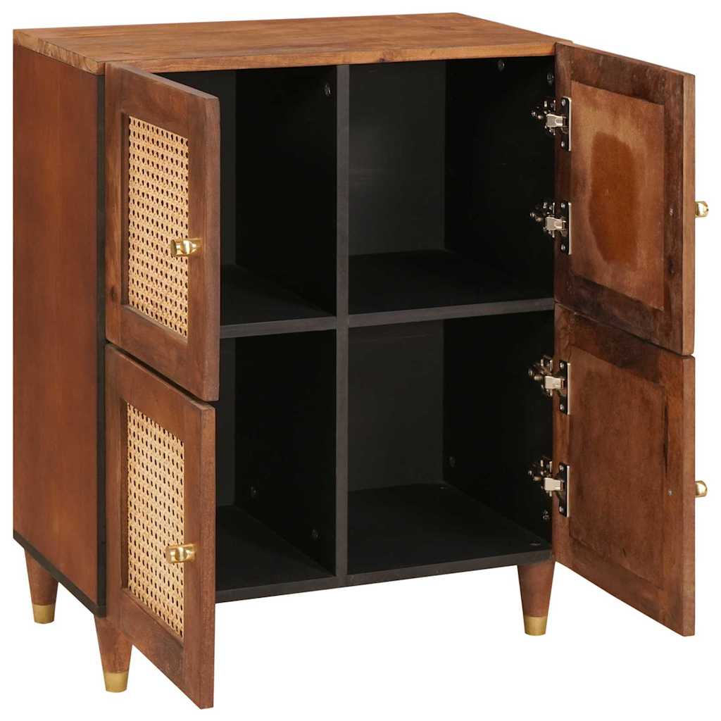Sideboard Brun 60 x 33,5 x 75 cm Massivt mangotræ