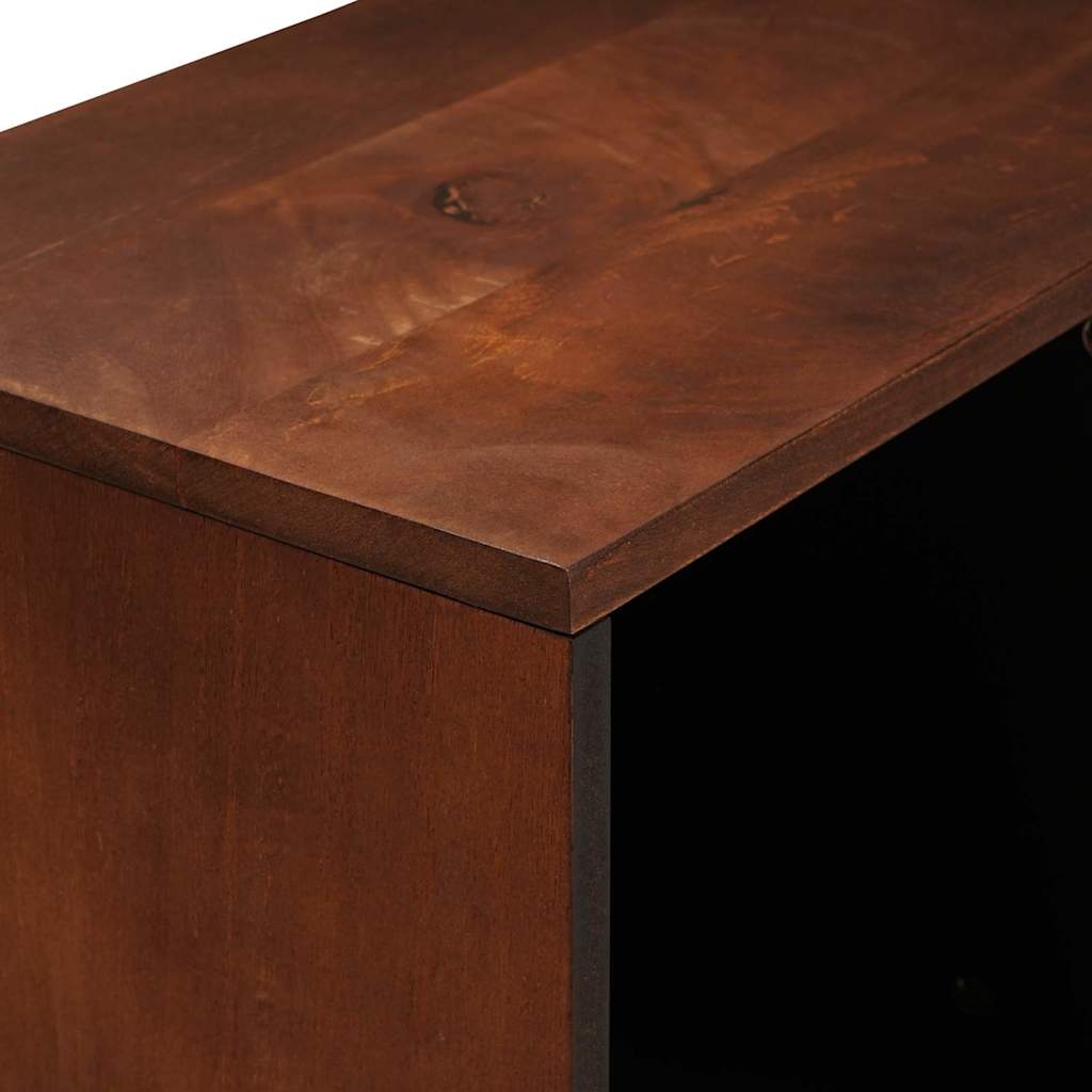 Sideboard Brun 80 x 33,5 x 75 cm Massivt mangotræ