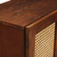 Sideboard Brun 90 x 33,5 x 75 cm Massivt mangotræ