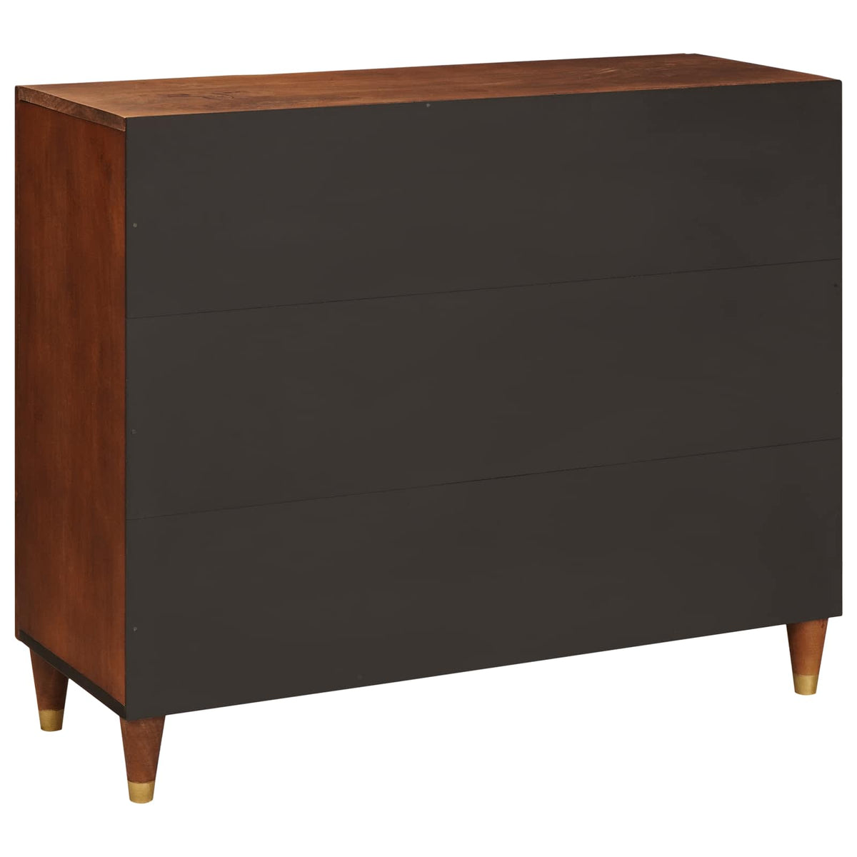 Sideboard Brun 90 x 33,5 x 75 cm Massivt mangotræ
