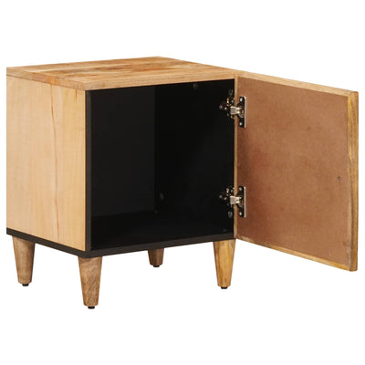 Sengebord 2 stk. Brun 40 x 33,5 x 46 cm Massivt mangotræ