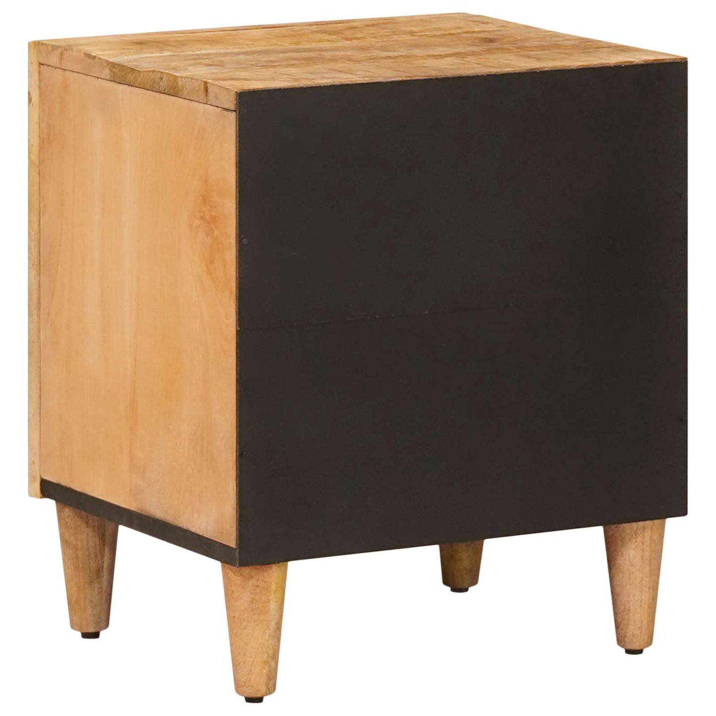 Sengebord 2 stk. Brun 40 x 33,5 x 46 cm Massivt mangotræ