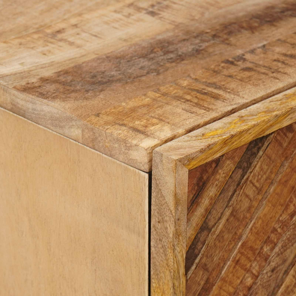 Sengebord Brun 40 x 33,5 x 46 cm Massivt mangotræ
