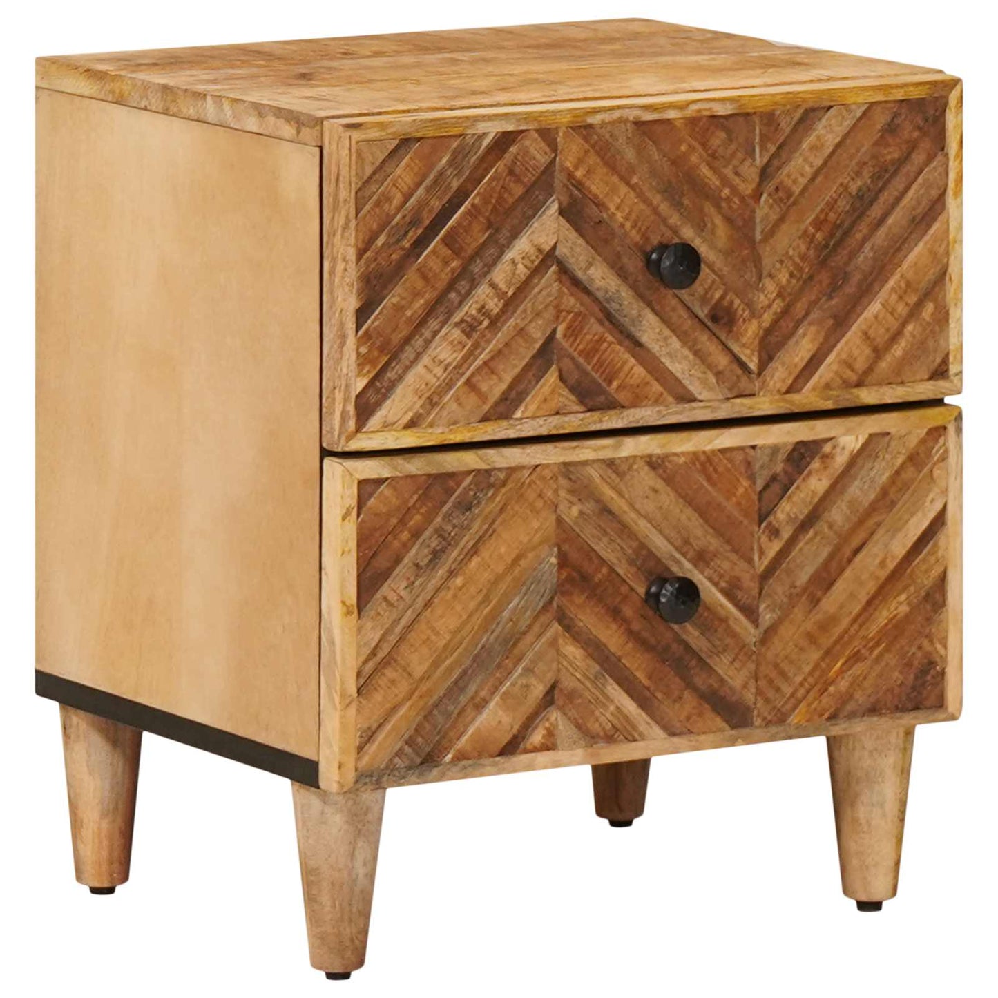 Sengebord Brun 40 x 33,5 x 46 cm Massivt mangotræ