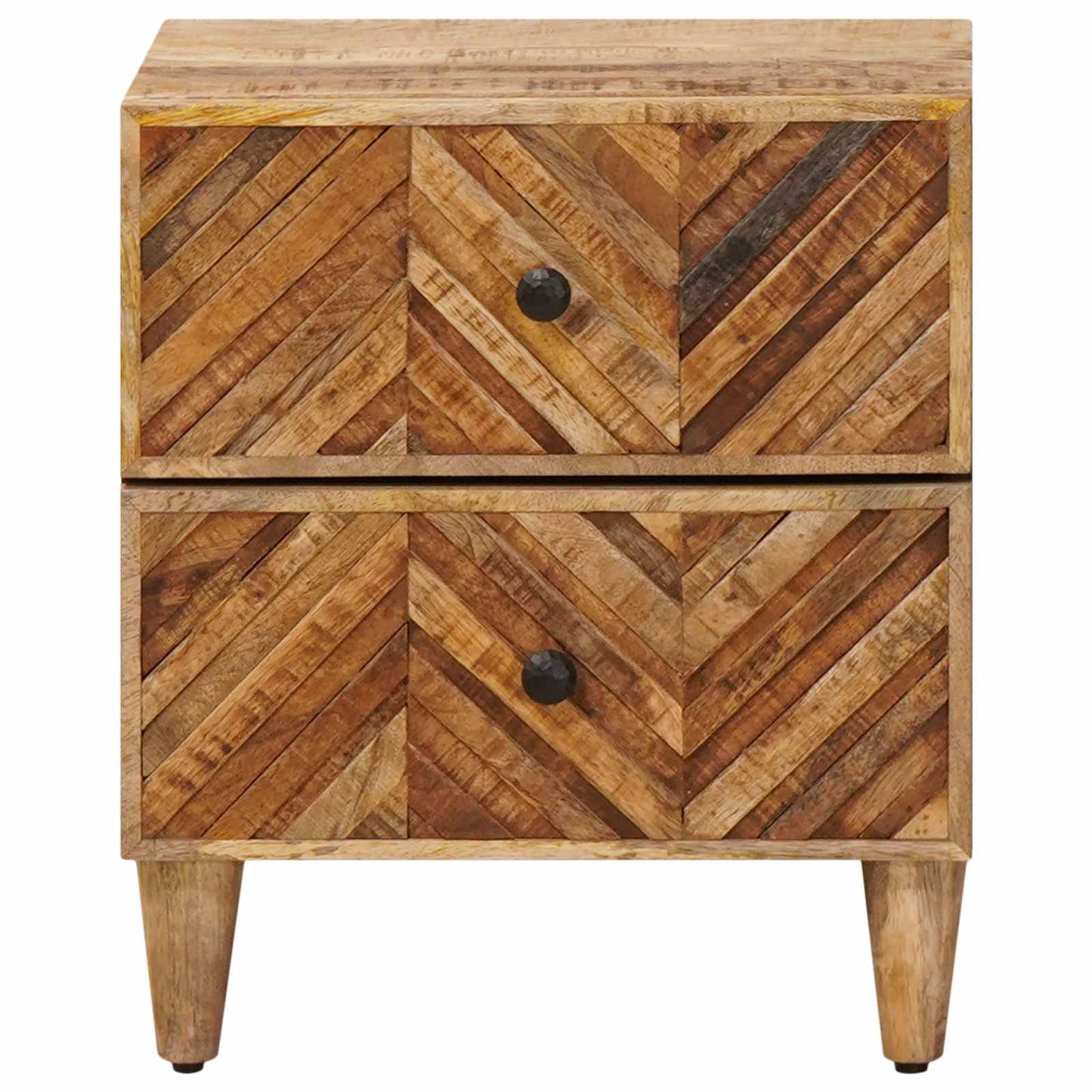 Sengebord Brun 40 x 33,5 x 46 cm Massivt mangotræ