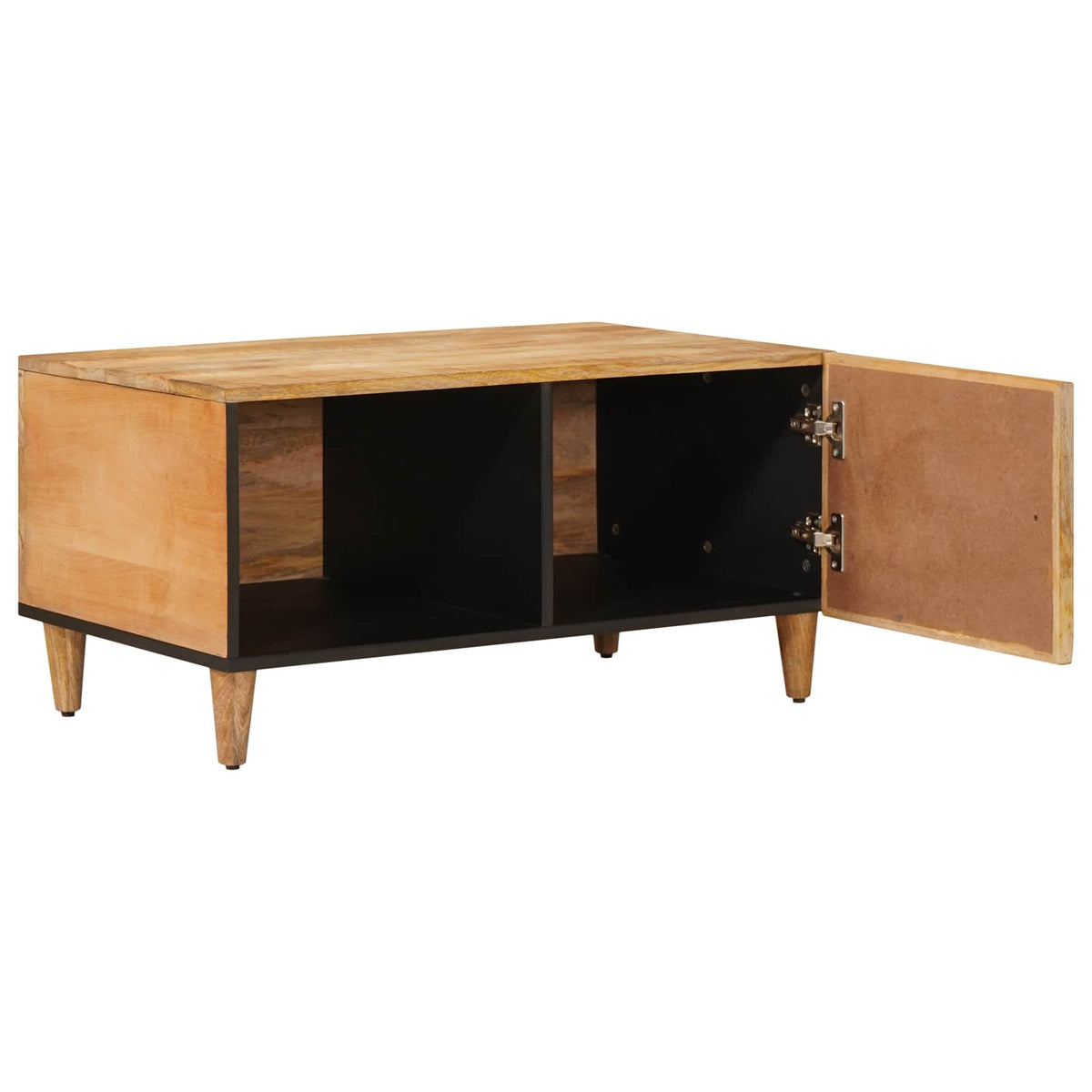 Sofabord Brun 80 x 50 x 40 cm Massivt mangotræ