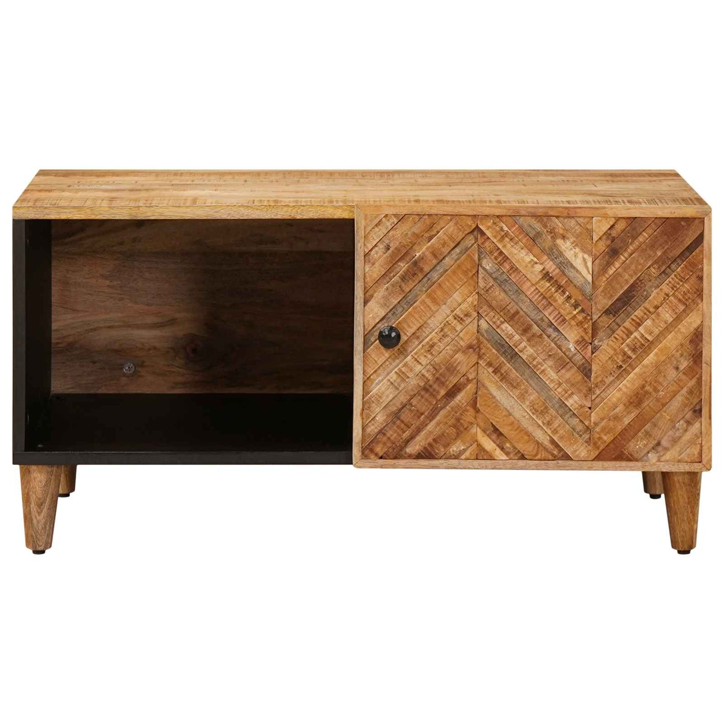 Sofabord Brun 80 x 50 x 40 cm Massivt mangotræ