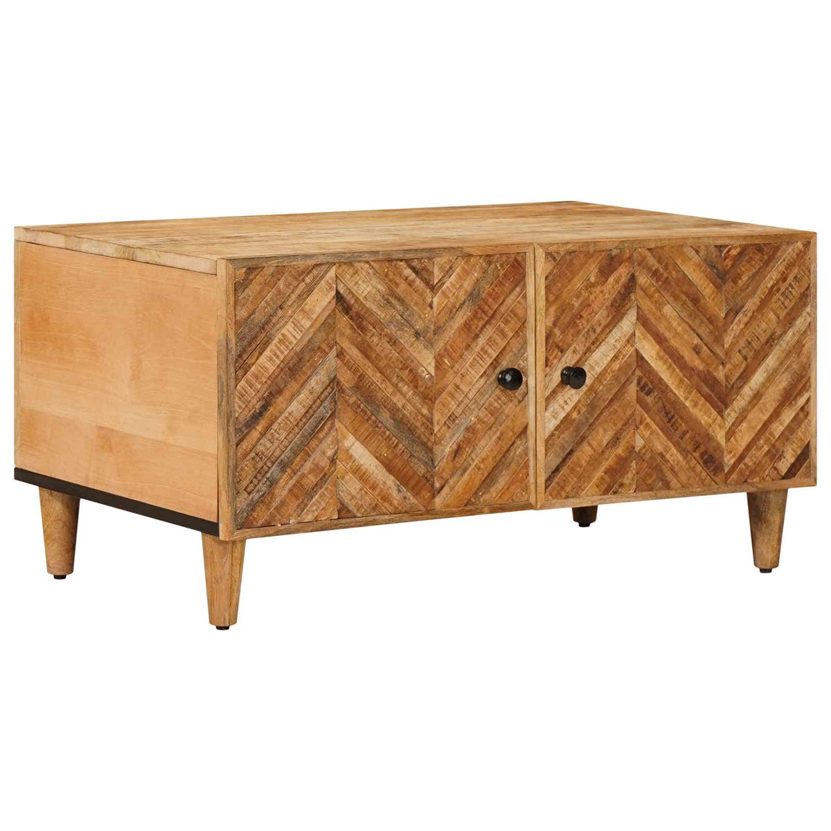 Sofabord Brun 80 x 50 x 40 cm Massivt mangotræ