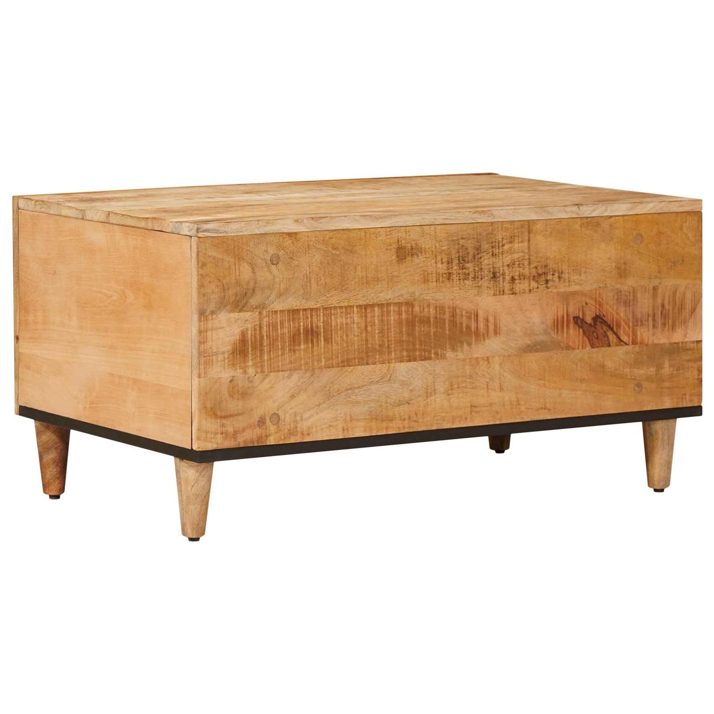 Sofabord Brun 80 x 50 x 40 cm Massivt mangotræ