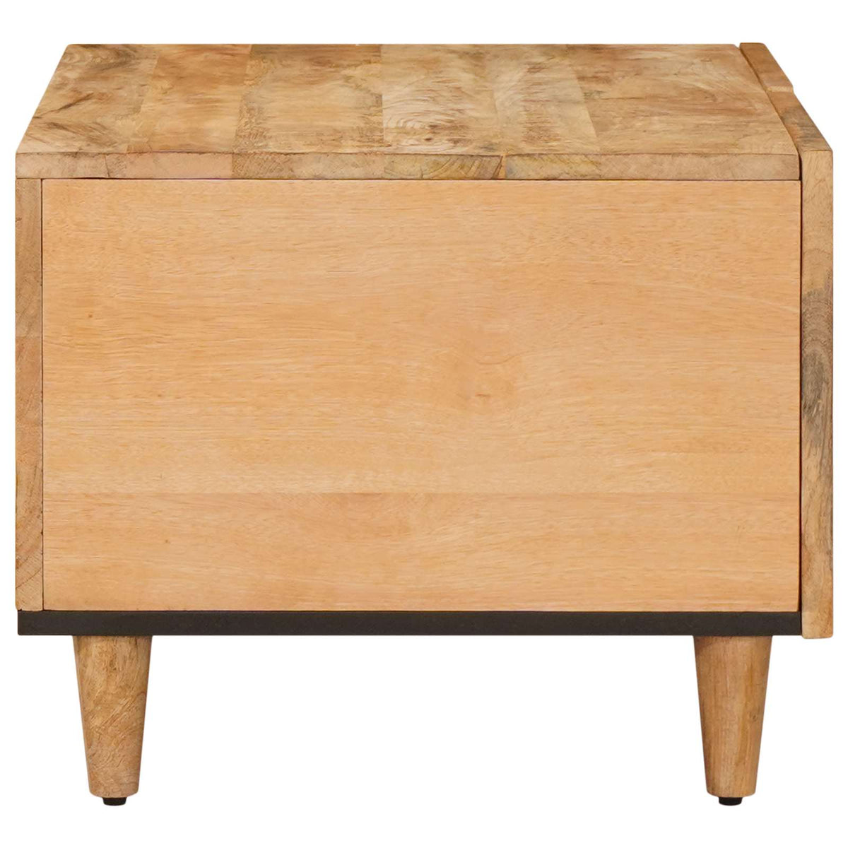 Sofabord Brun 80 x 50 x 40 cm Massivt mangotræ