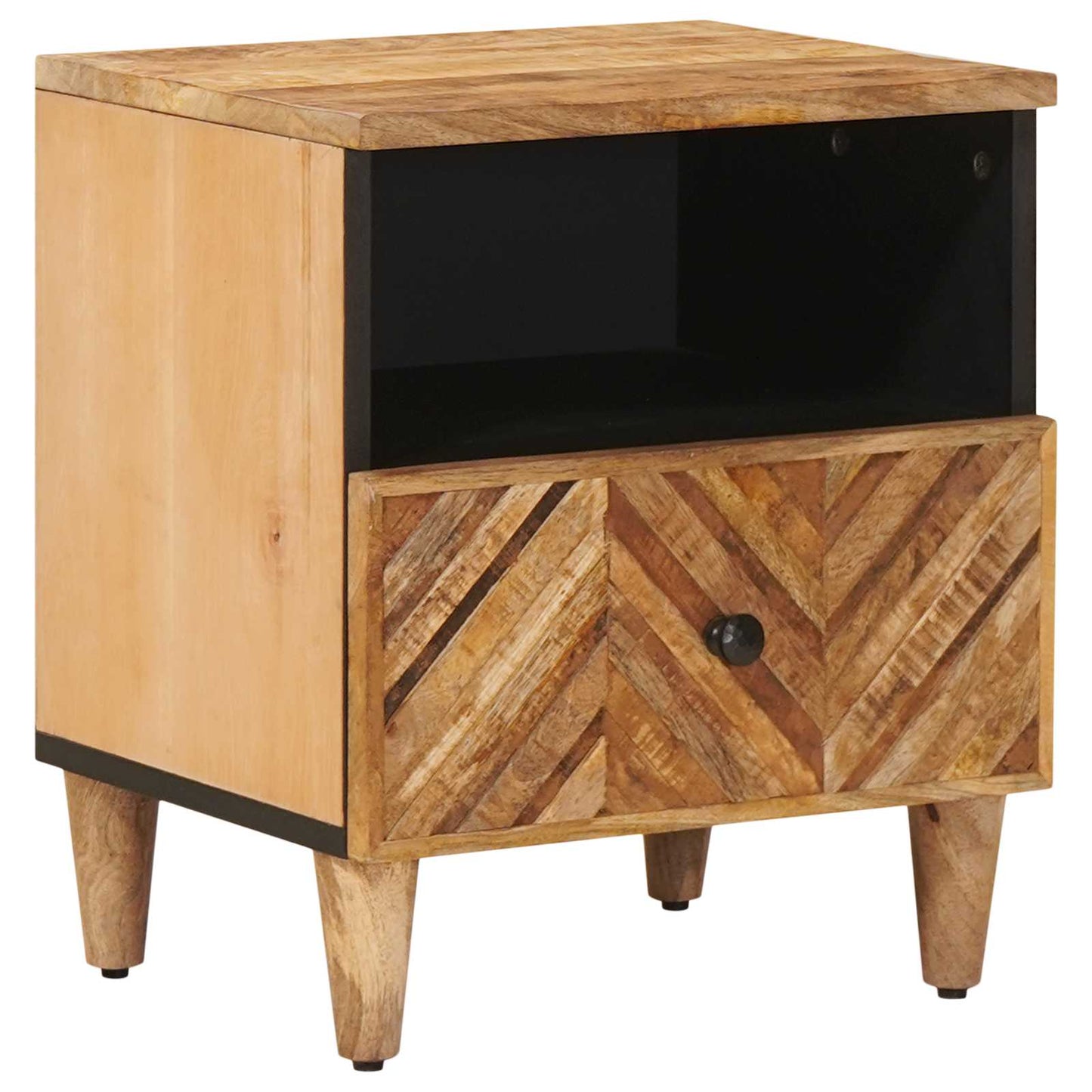 Sengebord Brun 50 x 33 x 60 cm Massivt mangotræ
