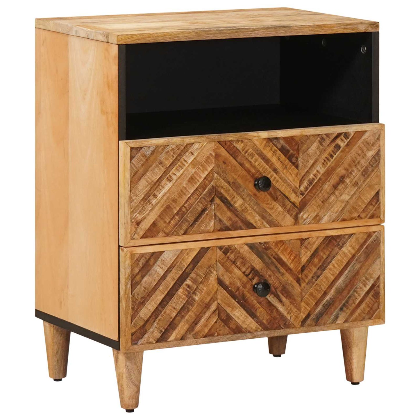 Sengebord Brun 50 x 33 x 60 cm Massivt mangotræ