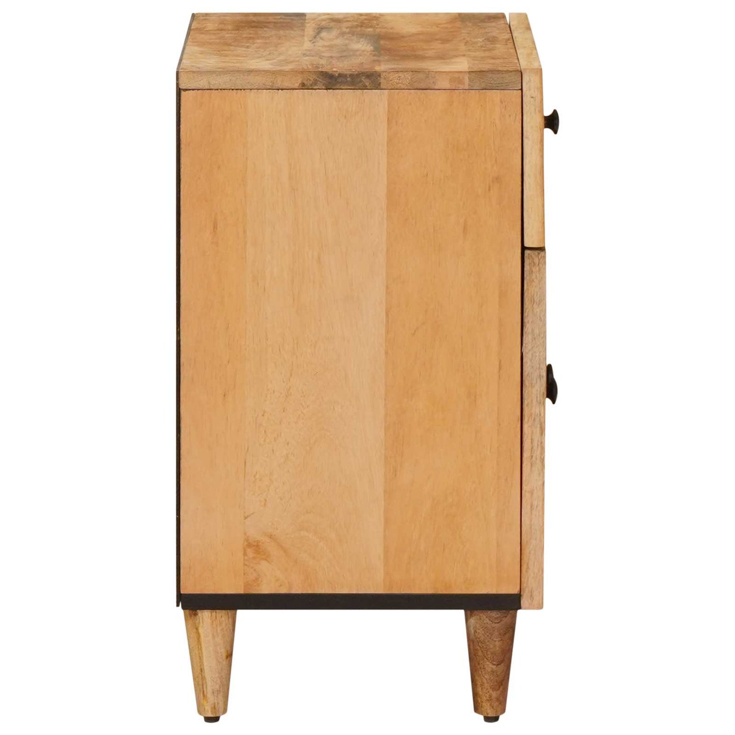 Sengebord med skuffe Brun 50 x 33 x 60 cm Massivt mangotræ