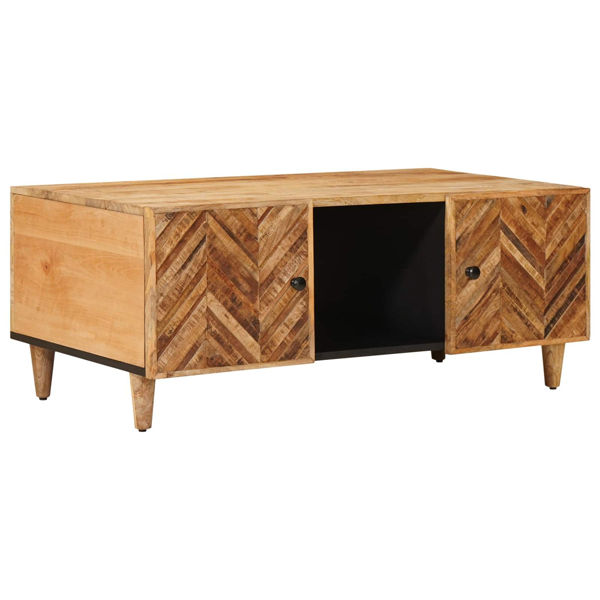 Sofabord Brun 100 x 54 x 40 cm Massivt mangotræ