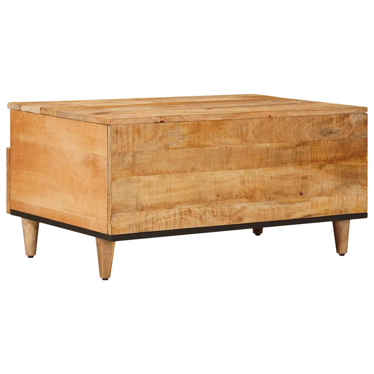 Sofabord Brun 80 x 54 x 40 cm Massivt mangotræ
