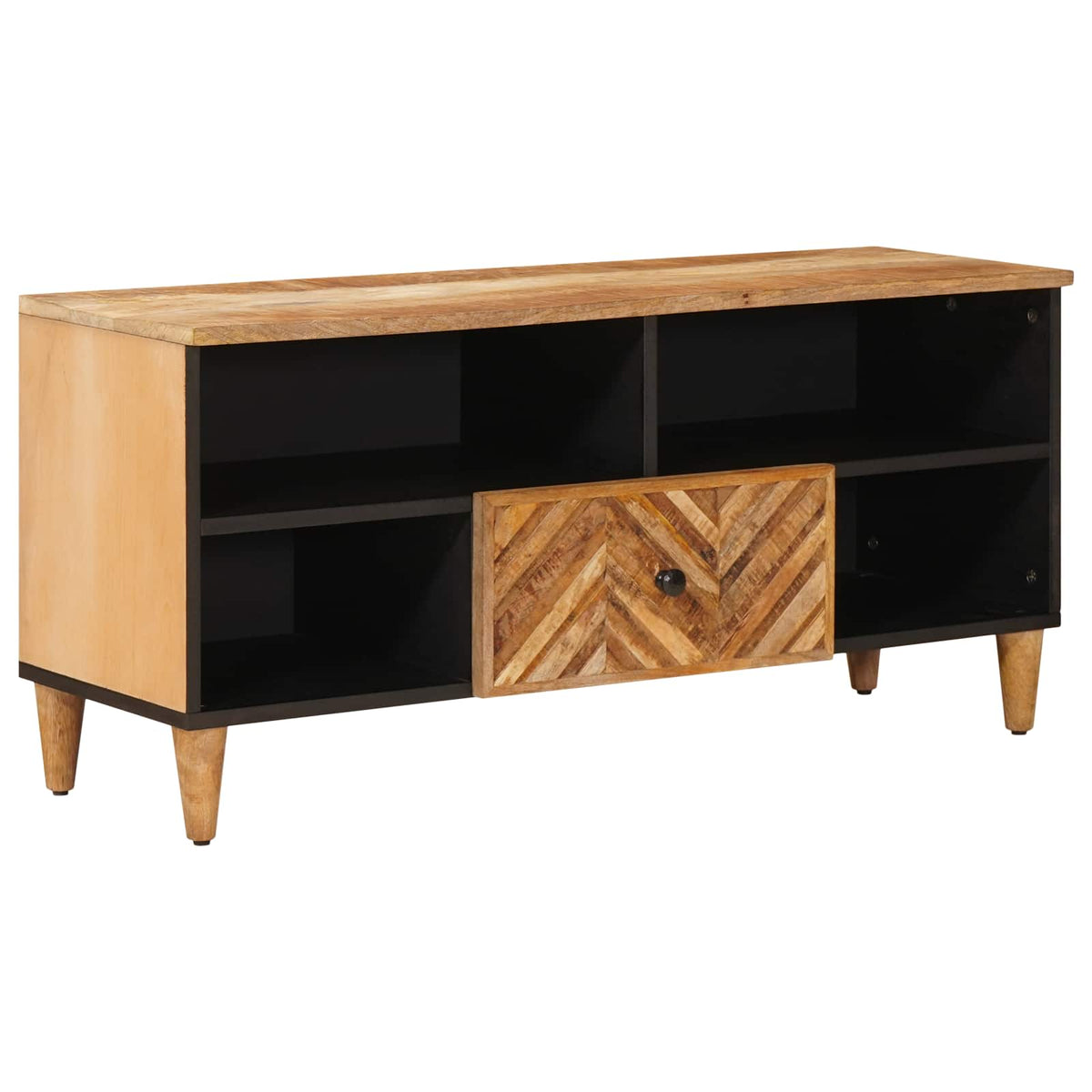 Opbevaringsskabe Brun 100 x 33,5 x 46 cm Massivt mangotræ