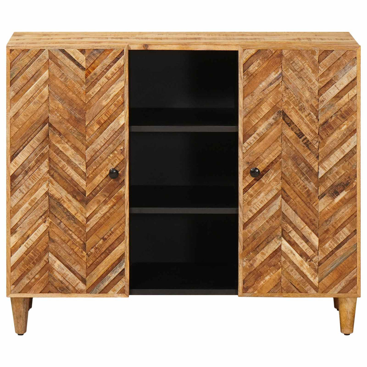 Opbevaringsskabe Brun 90 x 33,5 x 75 cm Massivt mangotræ