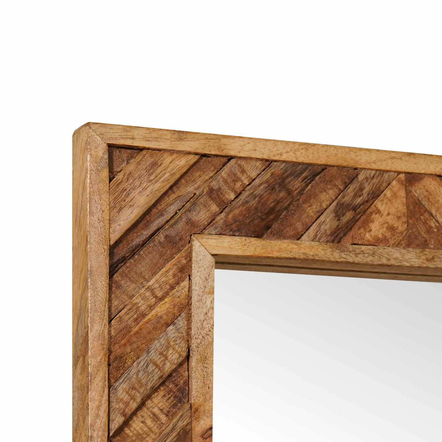 Spejl Brun 70 x 50 x 3 cm Glas