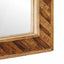 Spejl Brun 70 x 50 x 3 cm Glas