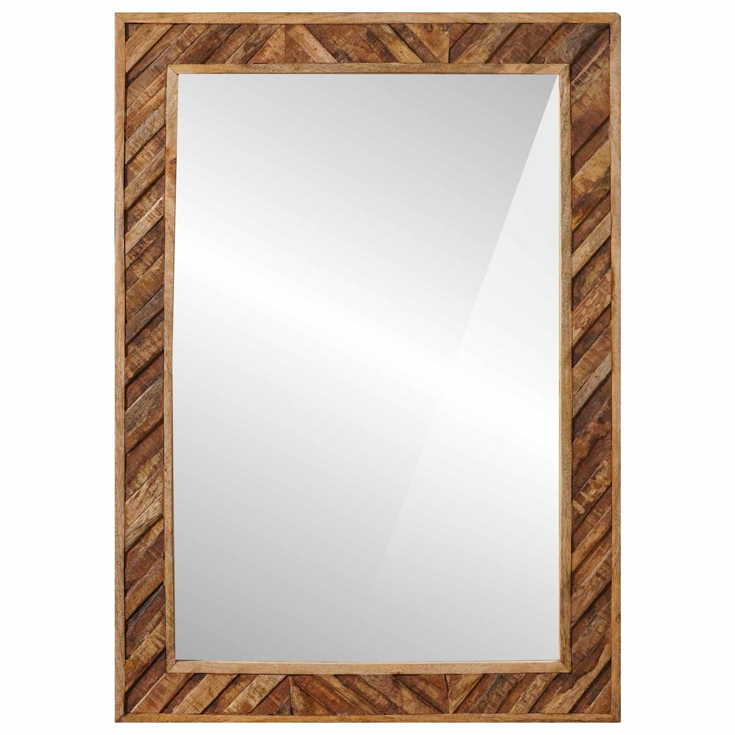 Spejl Brun 70 x 50 x 3 cm Glas
