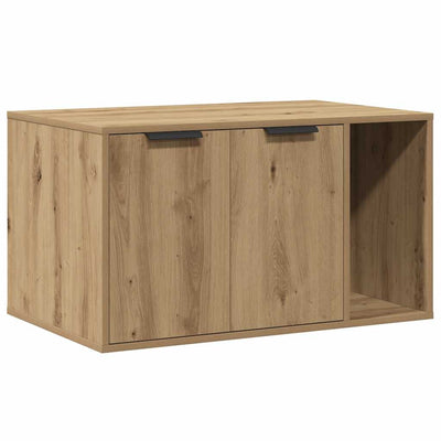 toiletskjuler kattebakke 80x50x45 cm konstrueret træ kunsteg