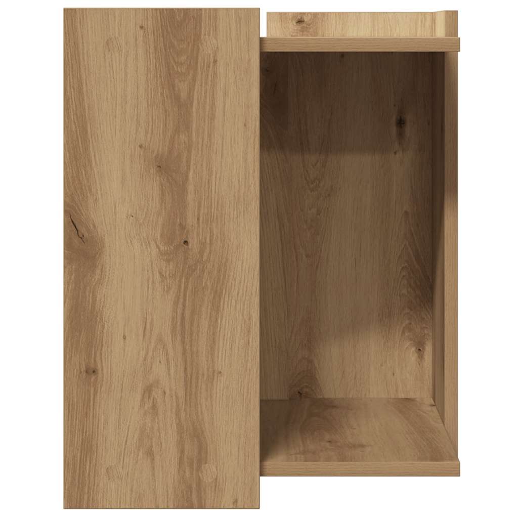 toiletskjuler kattebakke 42x42x51 cm konstrueret træ kunsteg