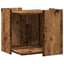 toiletskjuler kattebakke 53x53x51 cm konstrueret træ antikt træ