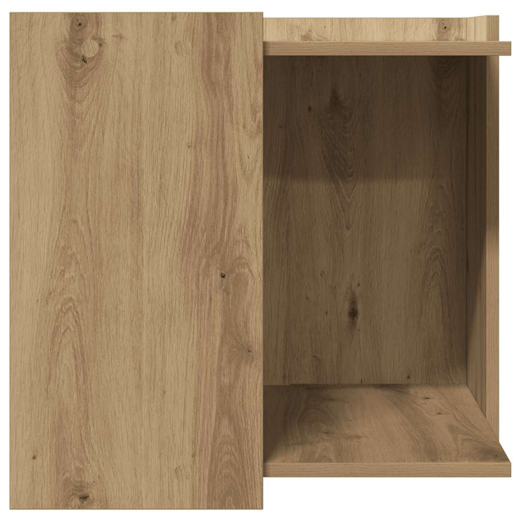 toiletskjuler kattebakke 53x53x51 cm konstrueret træ kunsteg