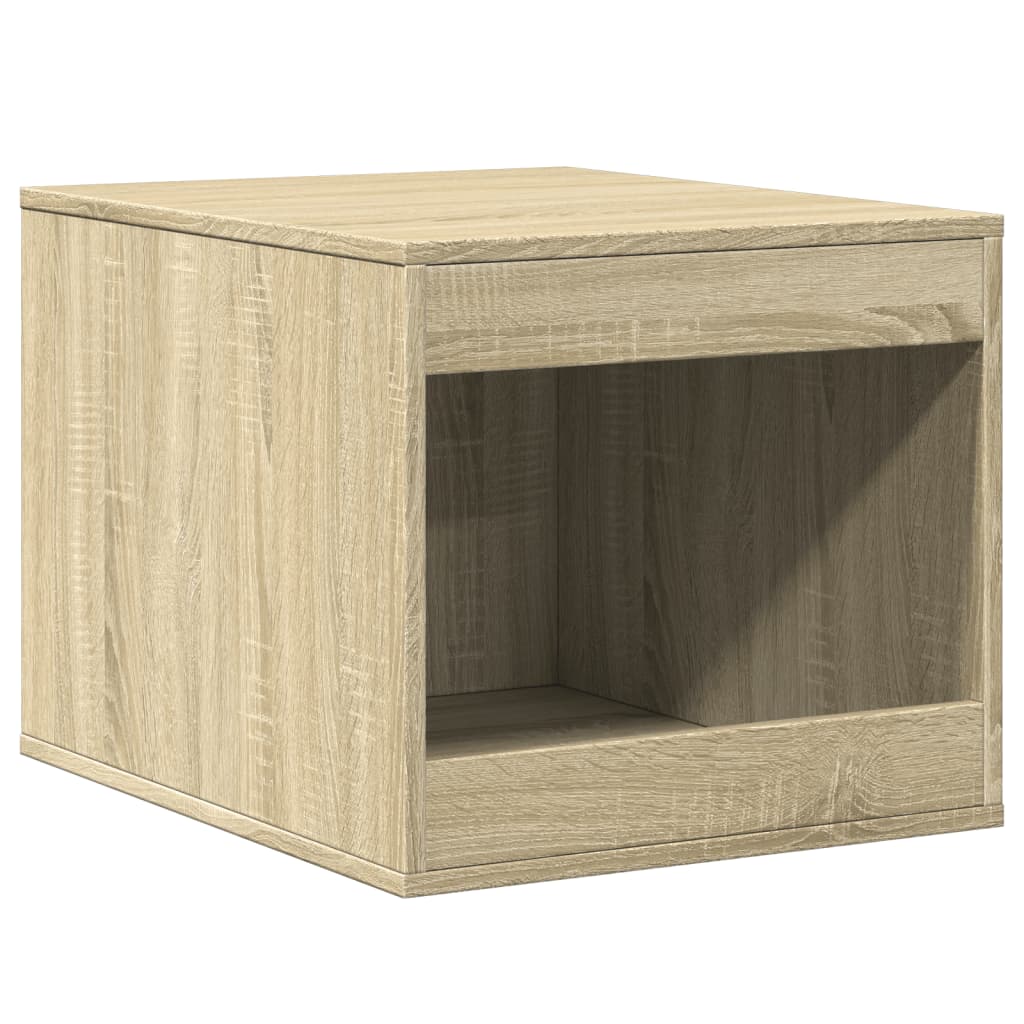 toiletskjuler kattebakke 47x59x42 cm konstrueret træ sonoma-eg