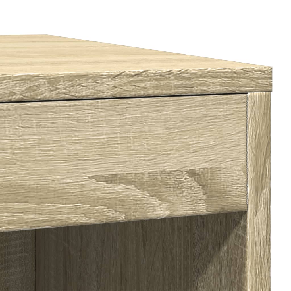toiletskjuler kattebakke 47x59x42 cm konstrueret træ sonoma-eg