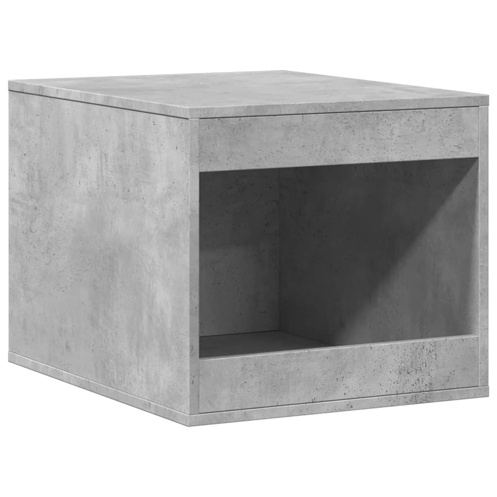 toiletskjuler kattebakke 47x59x42 cm konstrueret træ betongrå