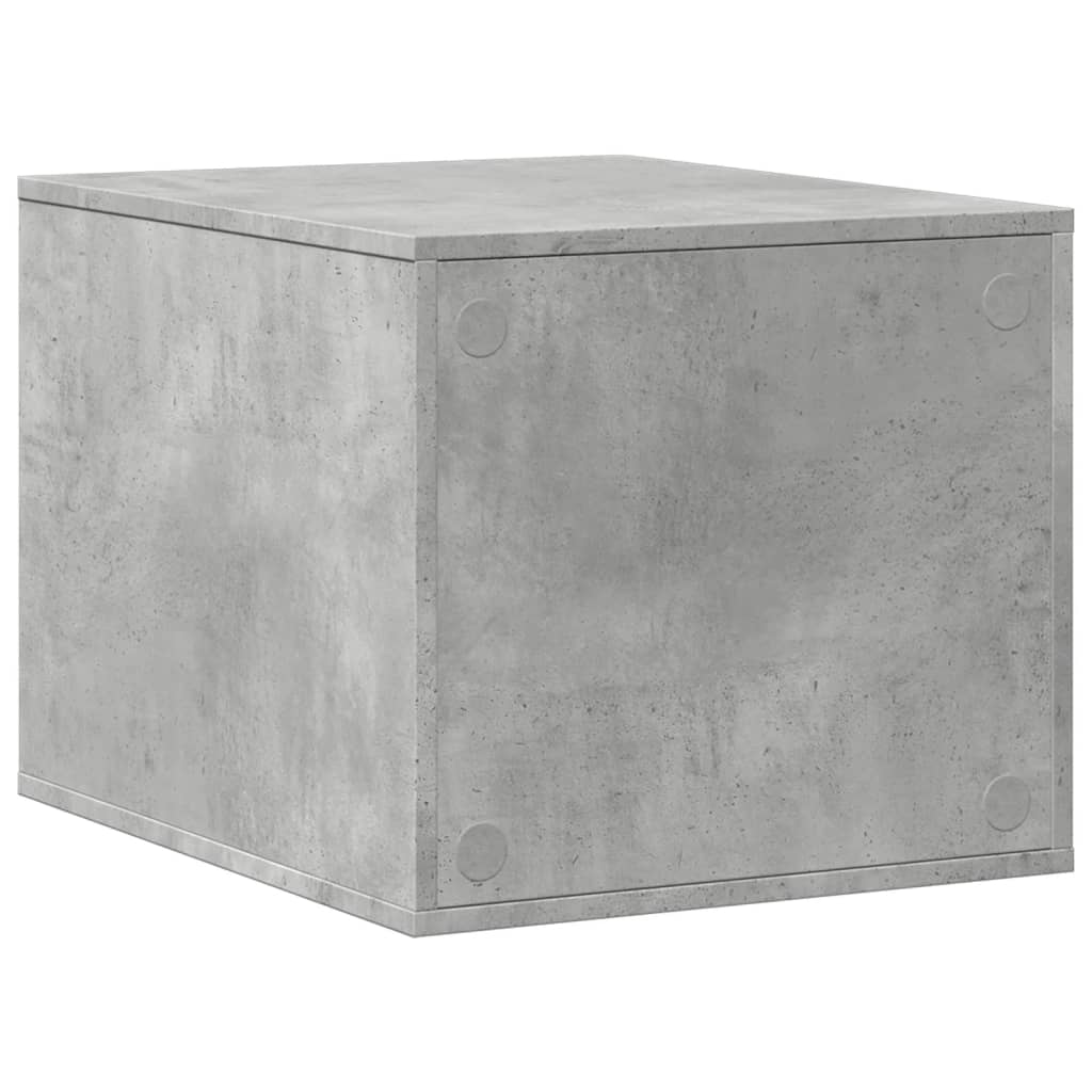 toiletskjuler kattebakke 47x59x42 cm konstrueret træ betongrå