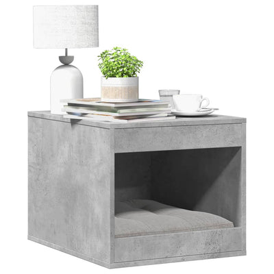 toiletskjuler kattebakke 47x59x42 cm konstrueret træ betongrå