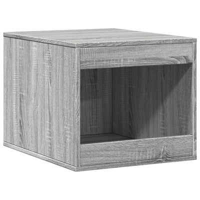 toiletskjuler kattebakke 47x59x42 cm konstrueret træ grå sonoma