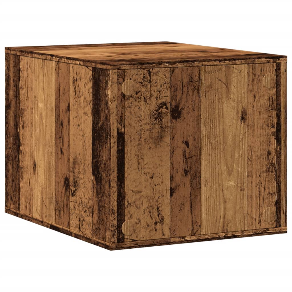 toiletskjuler kattebakke 47x59x42 cm konstrueret træ gammelt eg