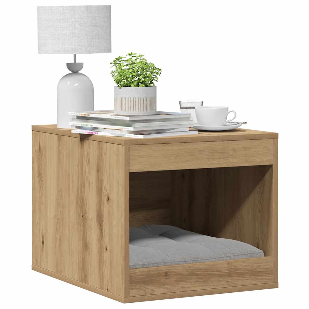 toiletskjuler kattebakke 47x59x42 cm konstrueret træ kunsteg