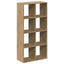 bogreol/rumdeler 69,5x29x137,5 cm konstrueret træ kunsteg